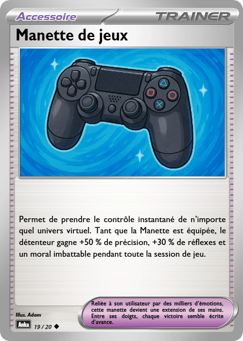 Your image is transformed into a detailed, custom-designed collectible card.